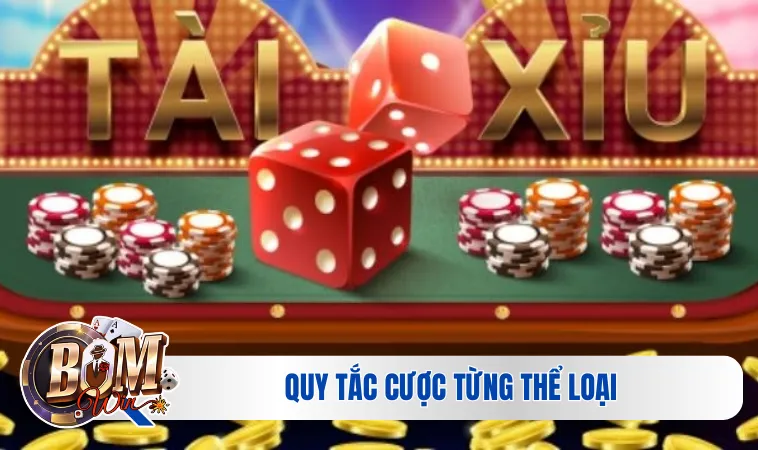 Quy tắc cược từng thể loại