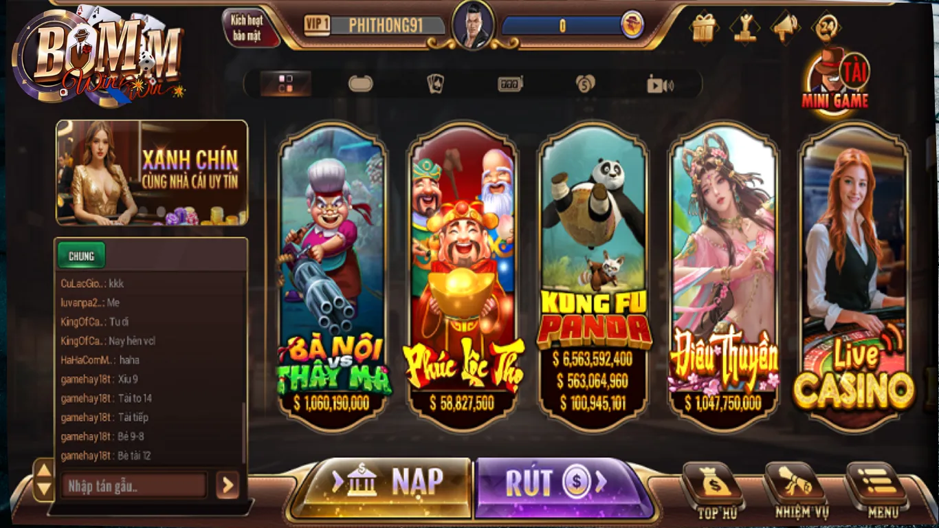 BomWin 0xk40ji 🎮️ Cổng Game Bài Online Uy Tín Bomwin 2025 6 Kho tàng game khủng, giải trí thả gả